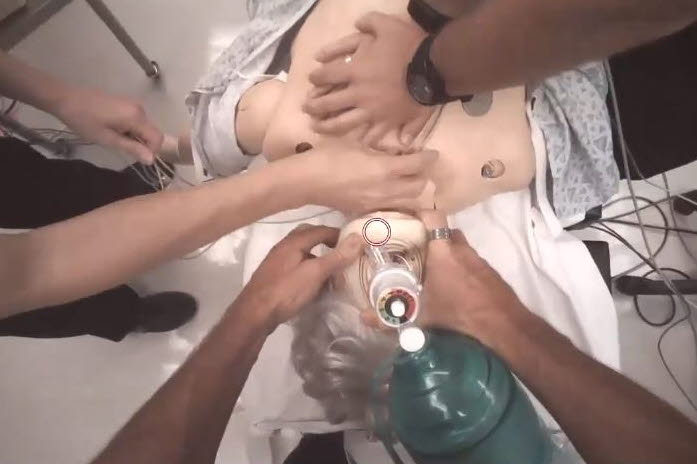 CPR training using Tobii Pro wearable eye trackers