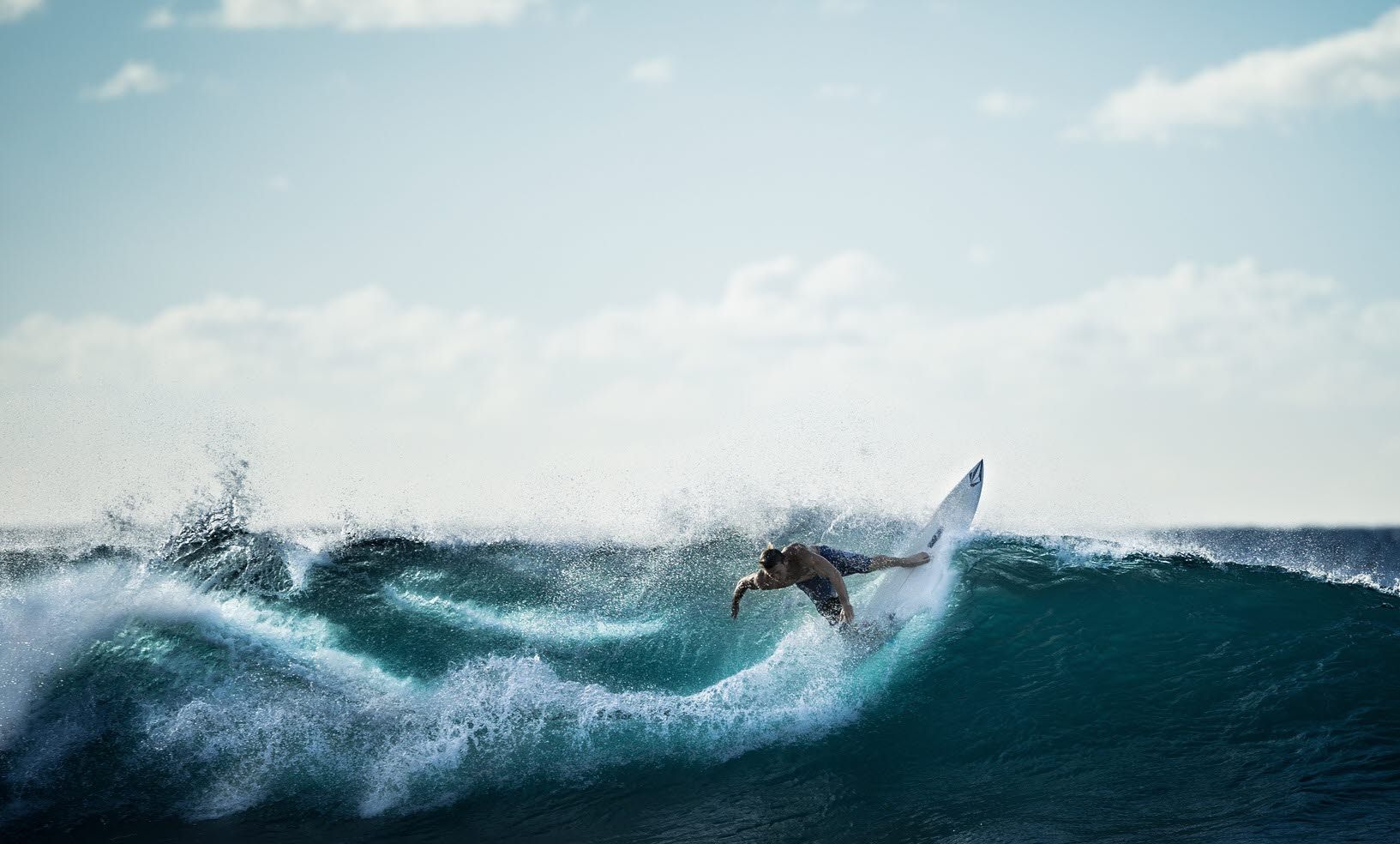 Someone surfing