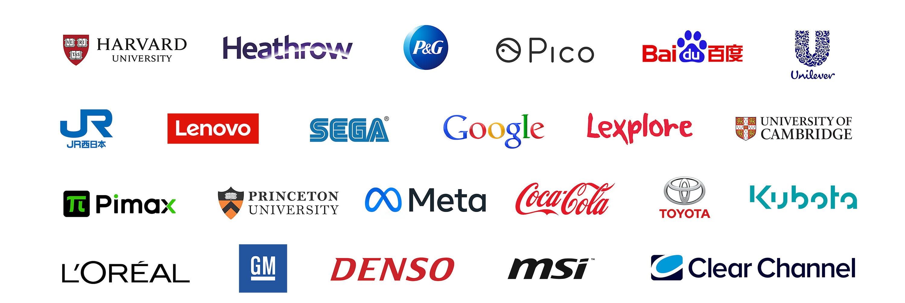 Tobii customer logos
