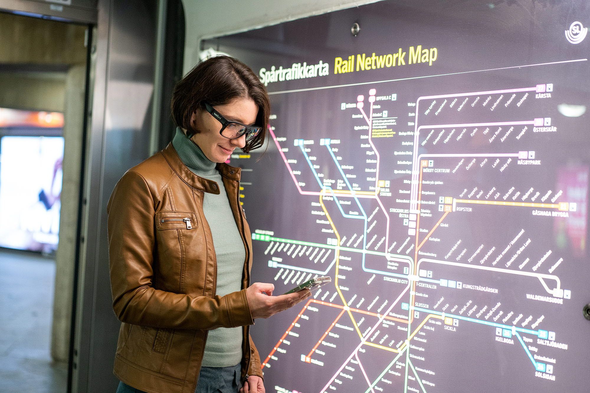 Wayfinding in subway - Tobii Pro Glasses 3