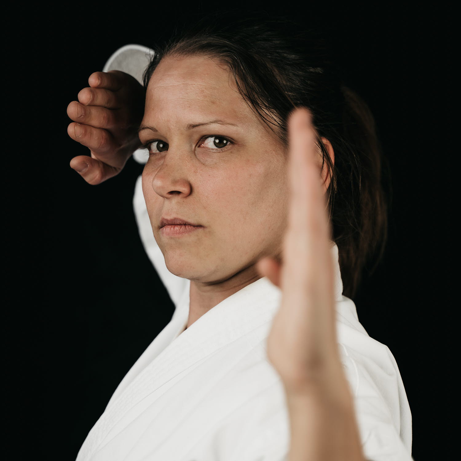 Imola Szebényi, head coach - karate professional
