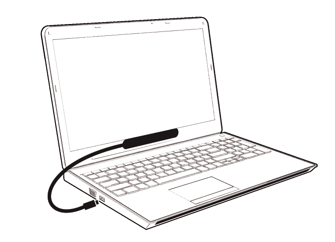 Connecting the eye tracker