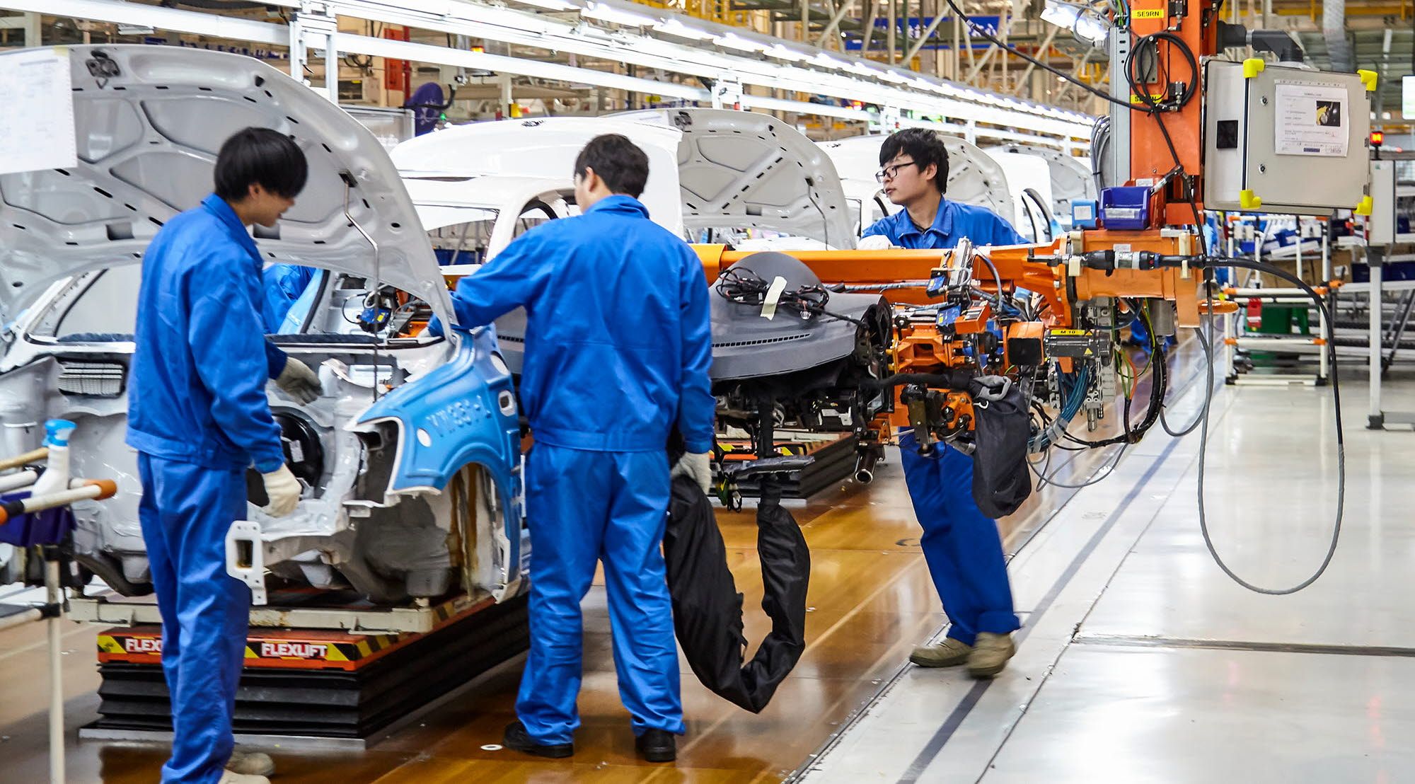 Car assembly line