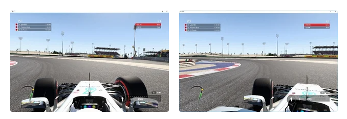 F1 racing PC game - Tobii Gaming