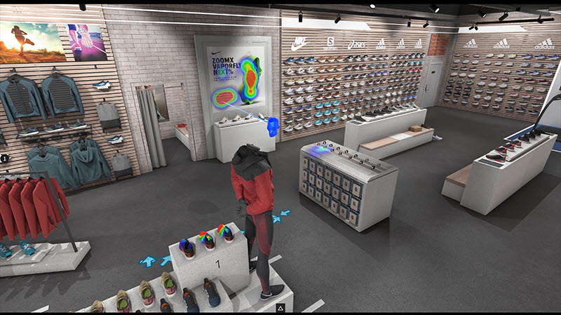 VR virtual retail