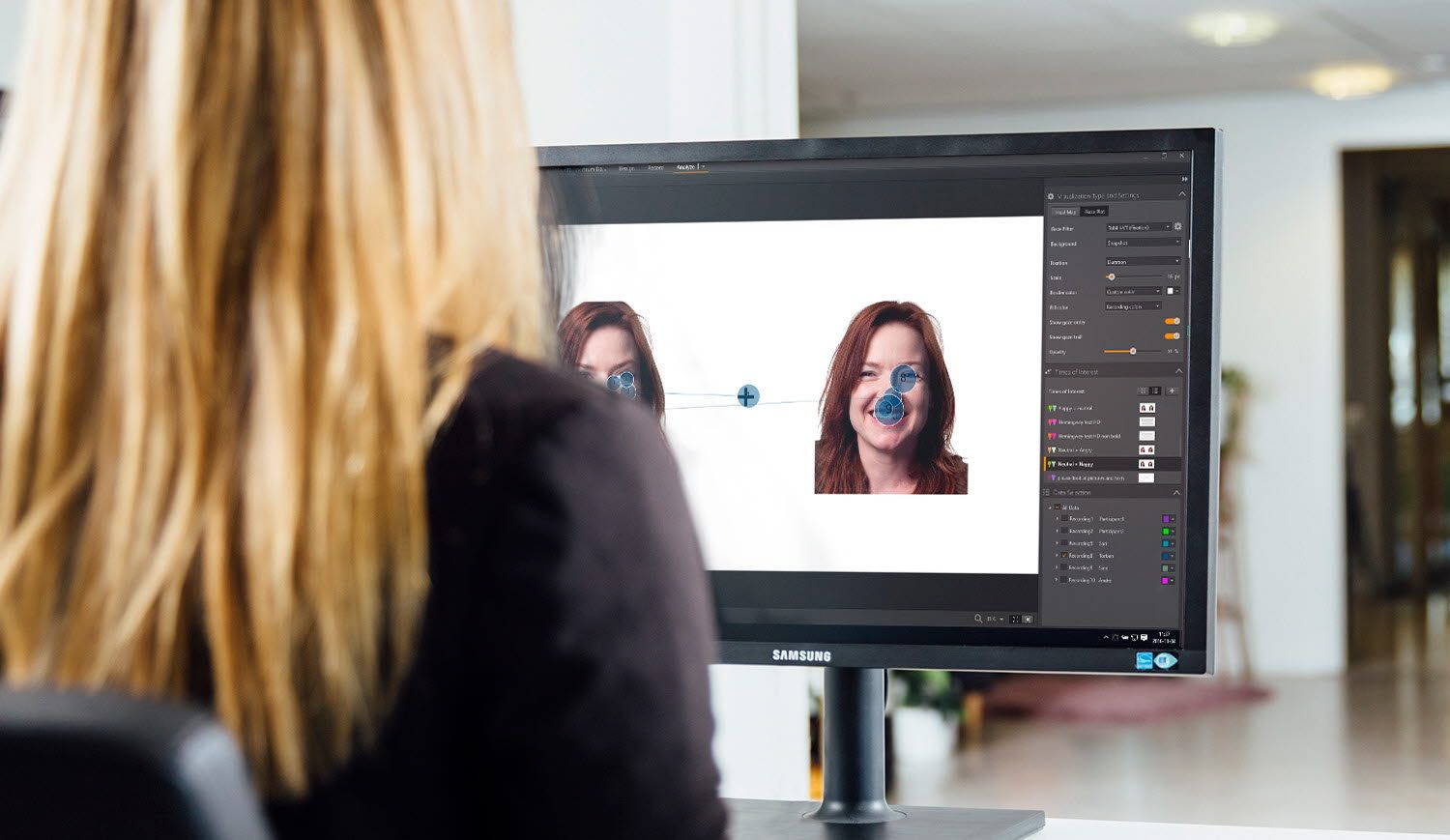Tobii Pro Lab Software User Interface