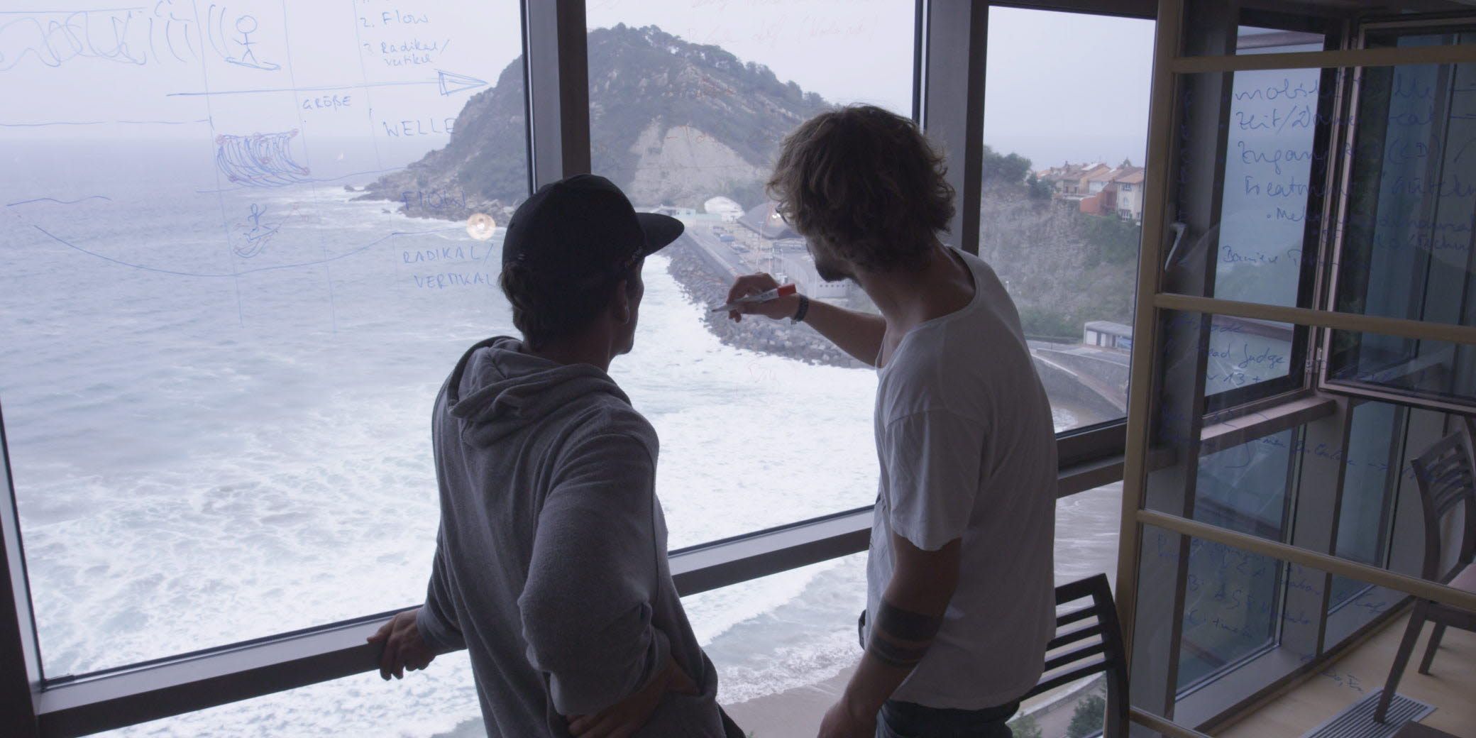 Tobii Pro eye tracking technology is used to analyze surfers’ gaze patterns