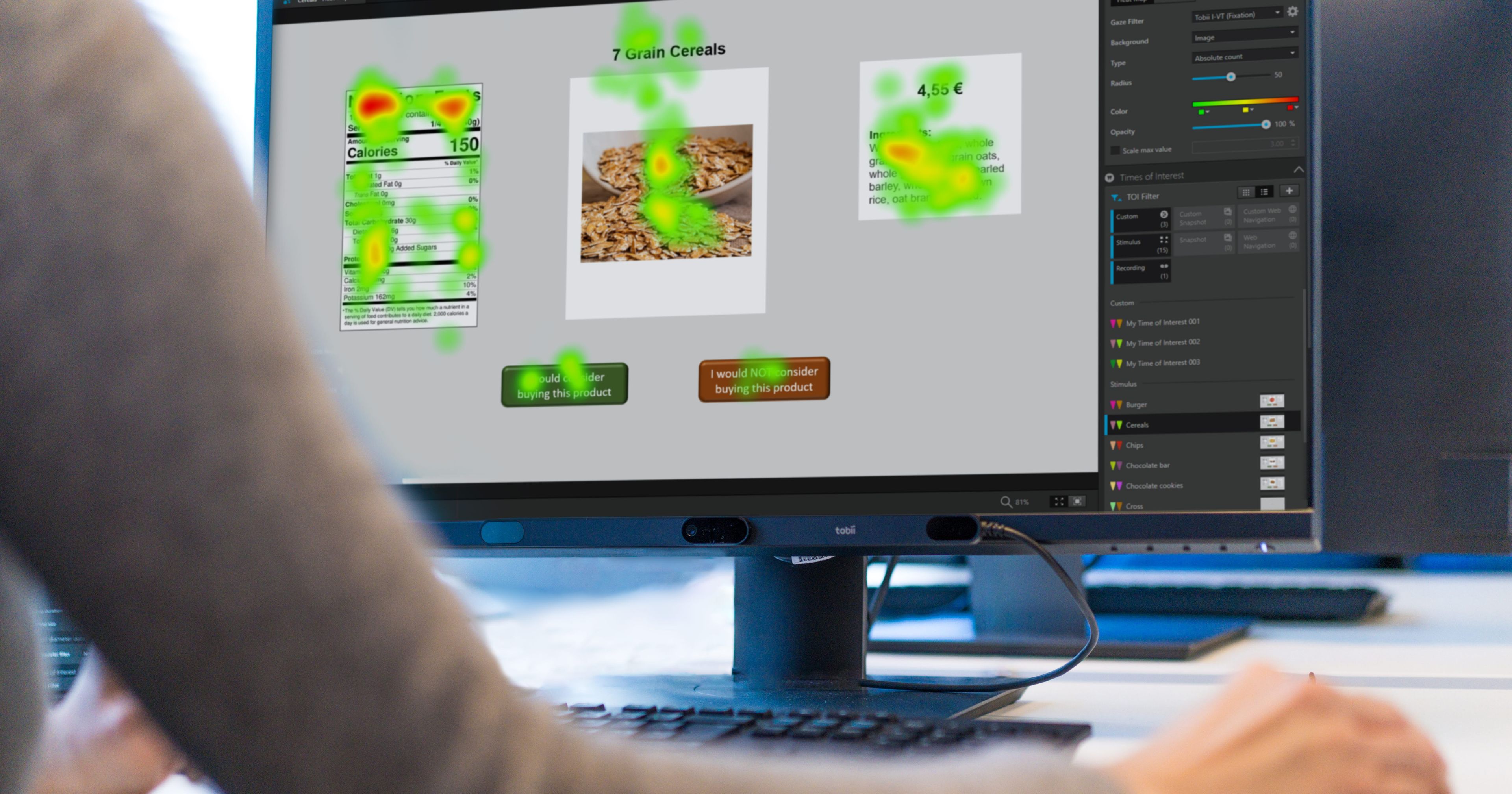 Tobii Pro Spark use for Consumer research
