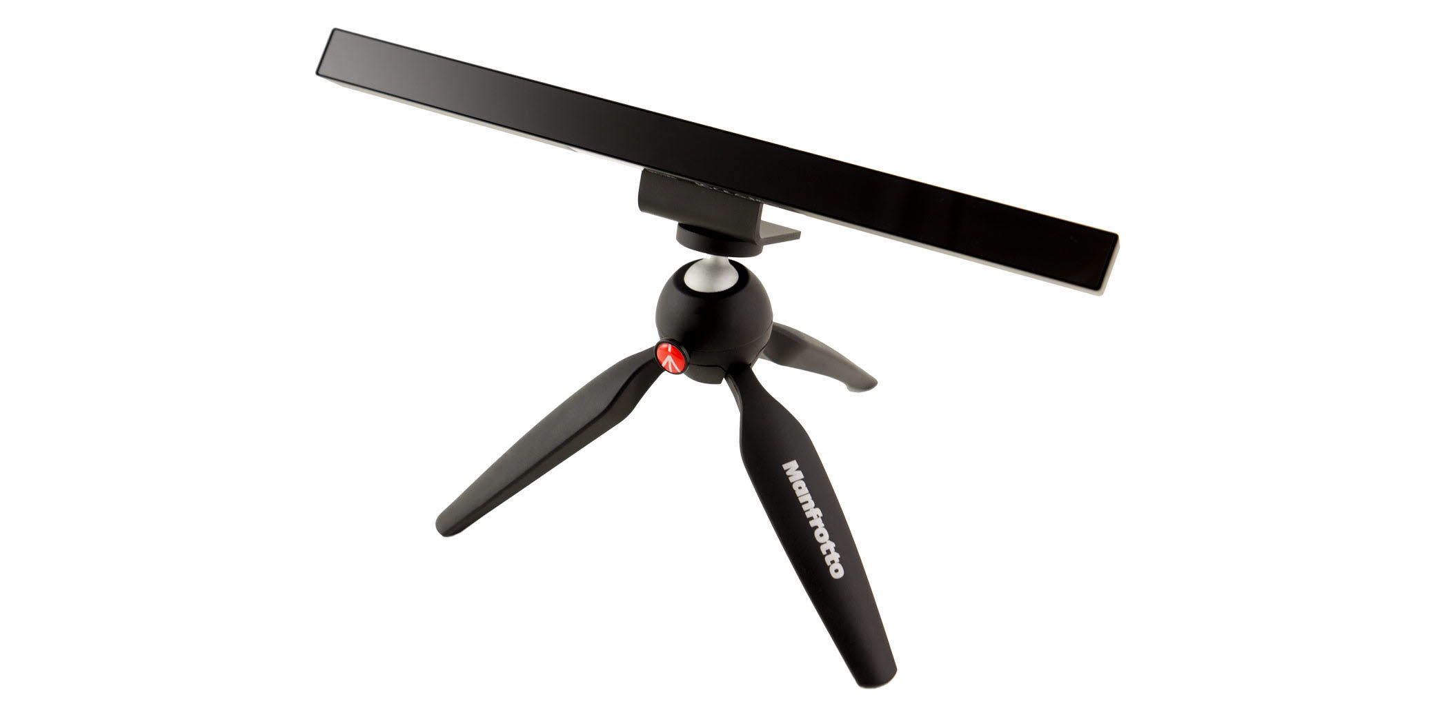 The Tobii Pro X3-120 screen based eye tracker mounted on a Tripod Stand