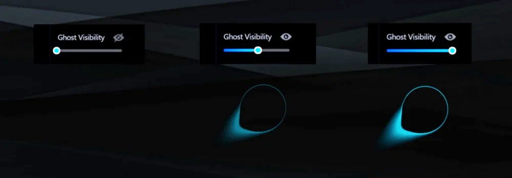 Tobii Ghost visibility