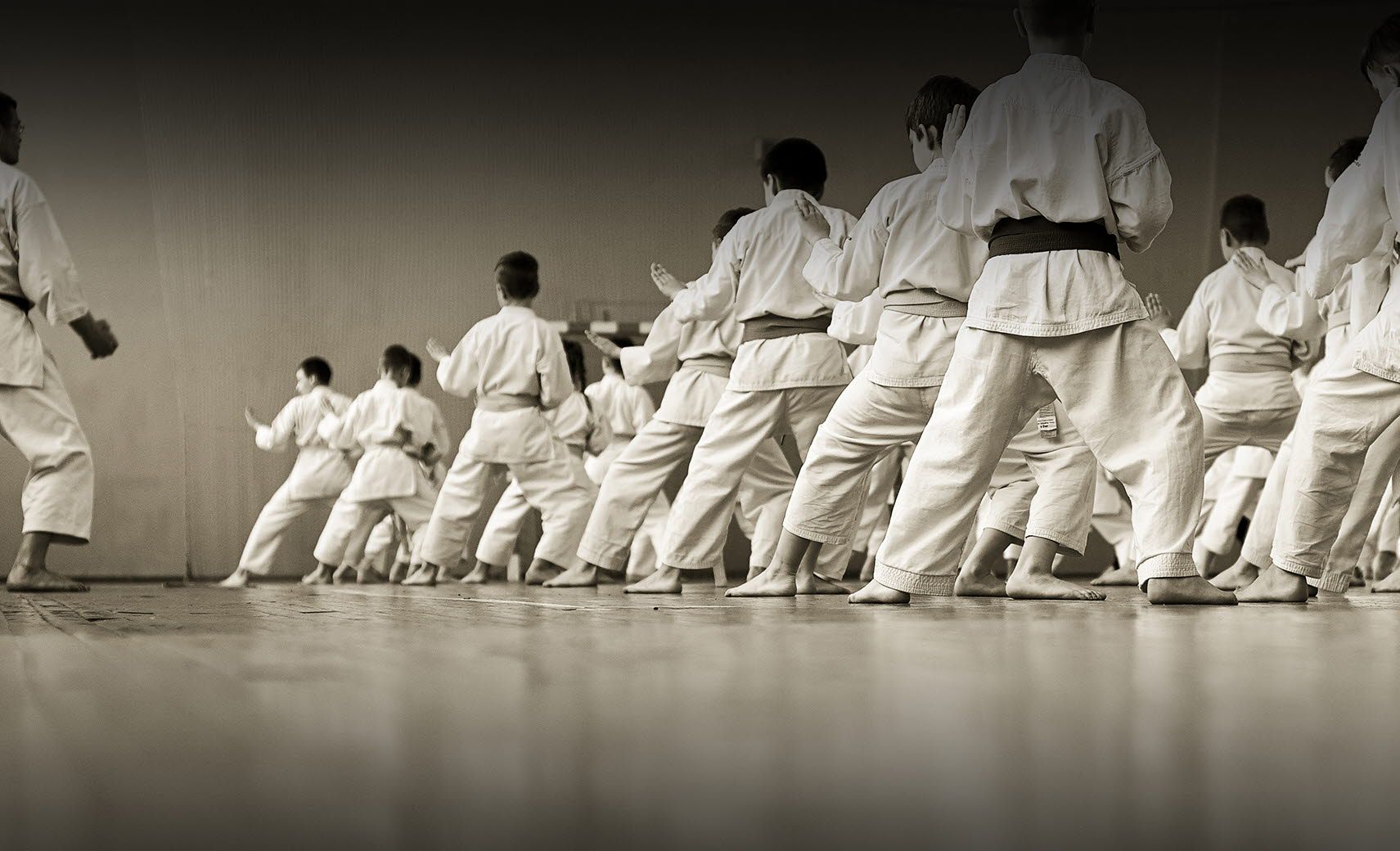 Training Karate athletes