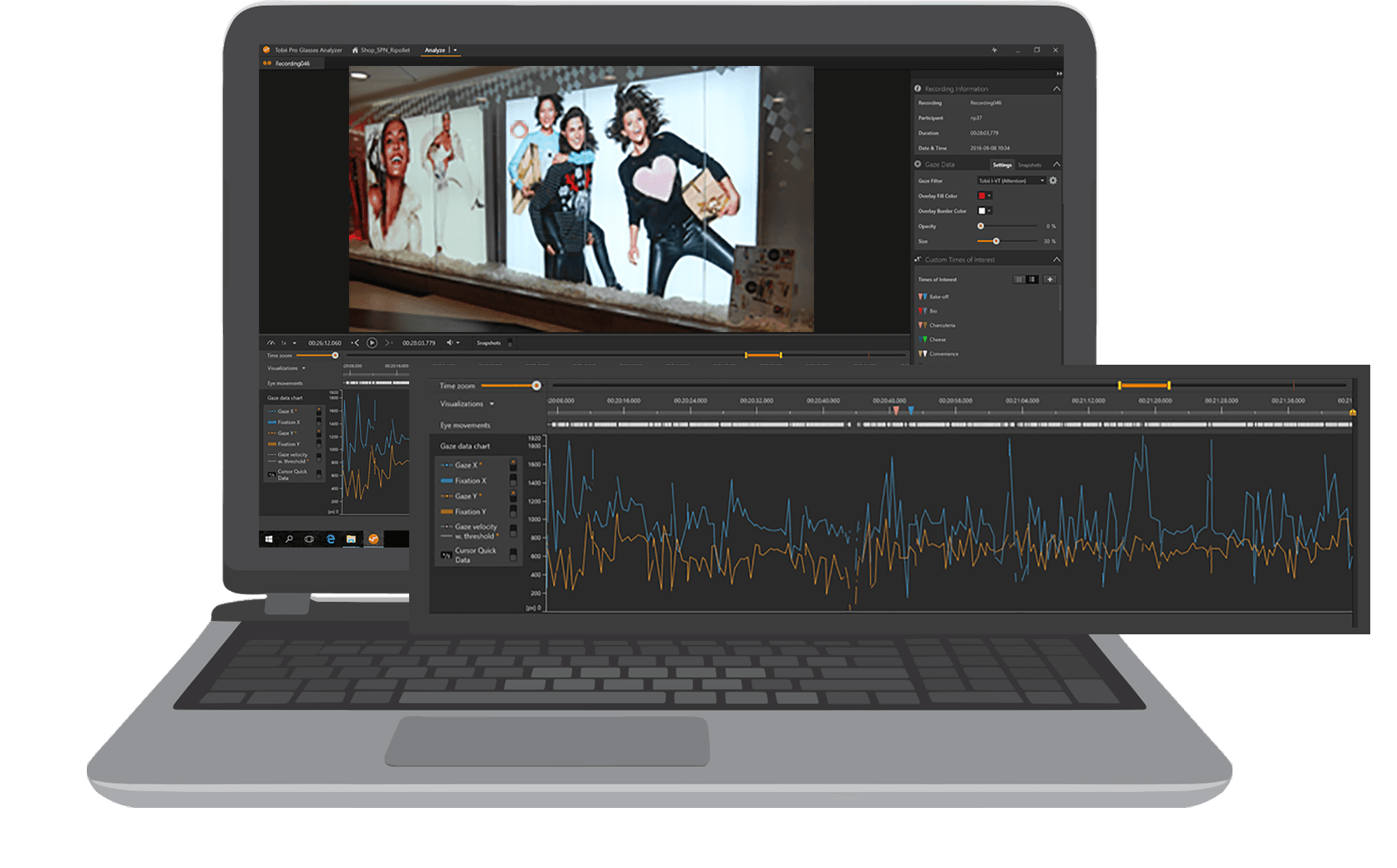 Tobii Pro Lab software feature: Event Coding