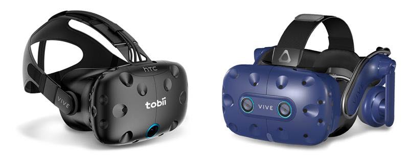 Tobii Pro VR Integration and HTC VIVE Pro Eye headsets