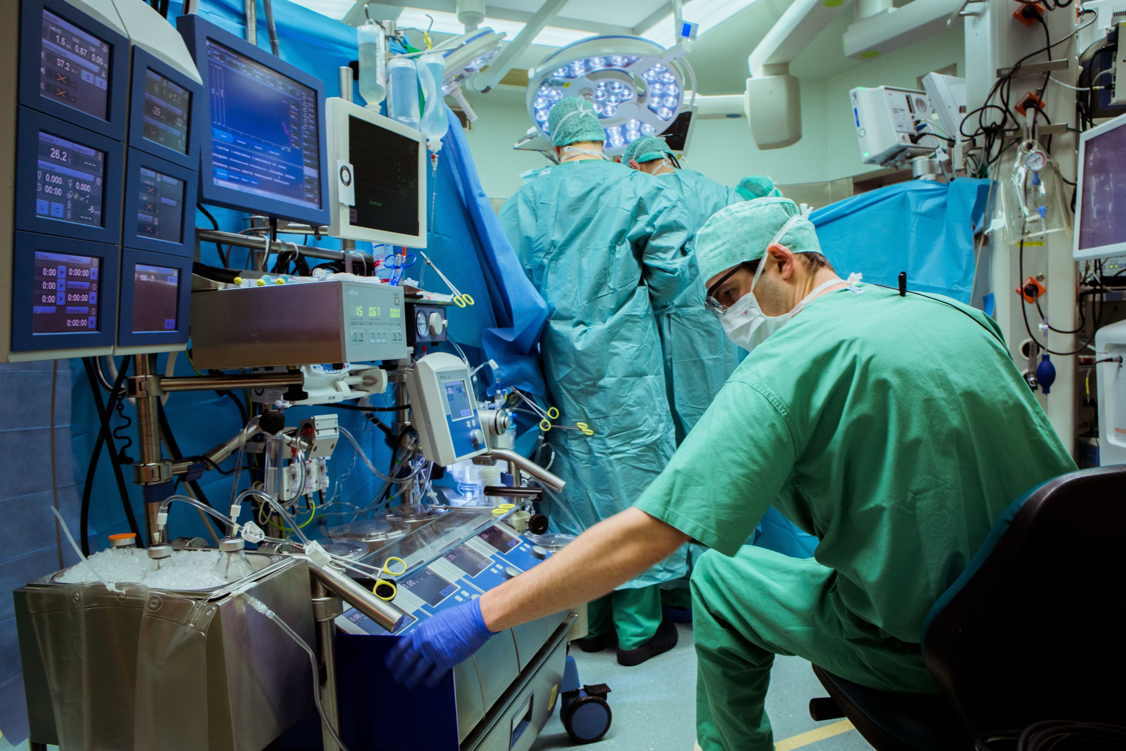 Perfusionist training at Berlin Heart Center with Tobii Pro Glasses2