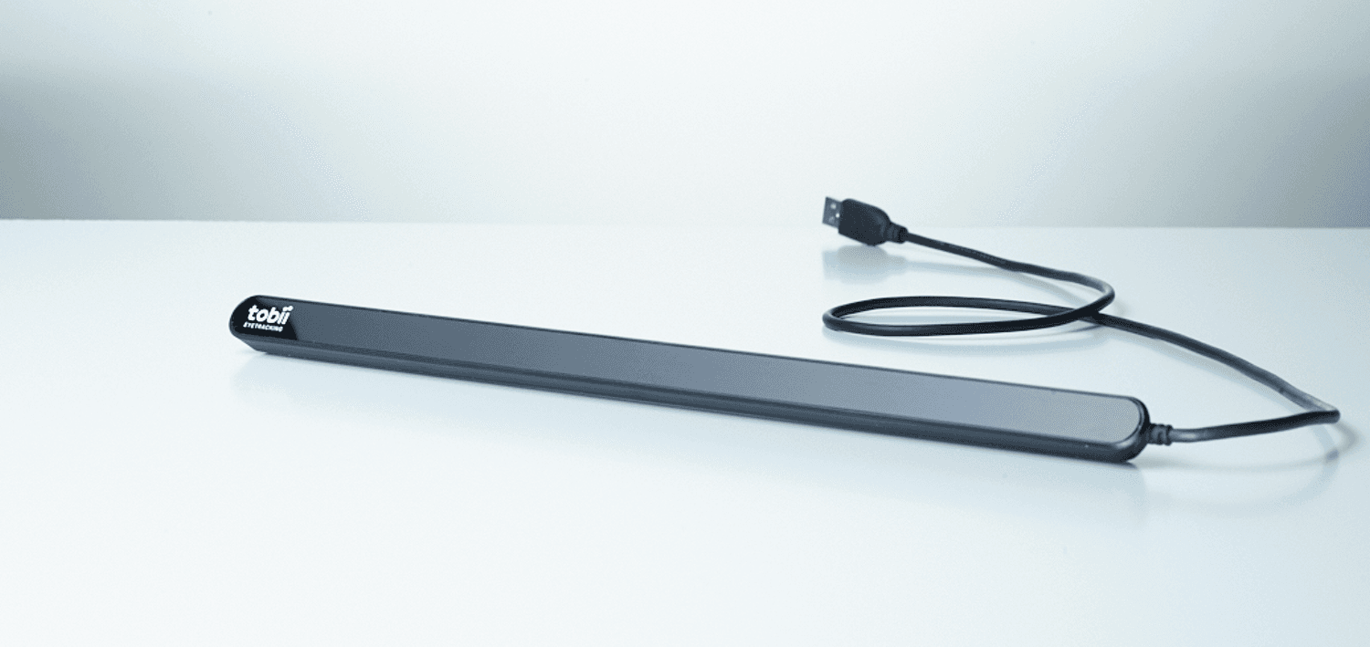 Tobii Eye Tracker 4C, white background