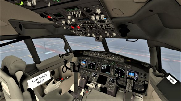 aircraft cockpit simulation