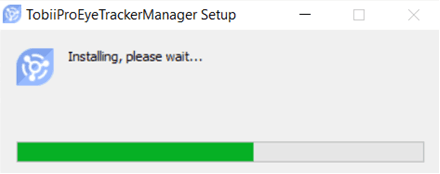 Installing Tobii Eye tracker manager