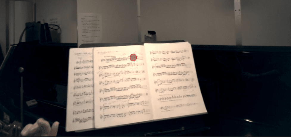 The way a violin teacher looks at you when you are playing the violin.