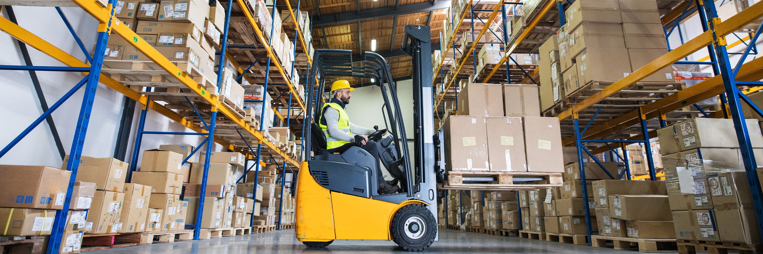 Forklift operator